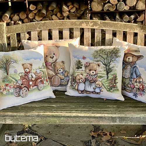 Fodera per cuscino arazzo MISS BEAR