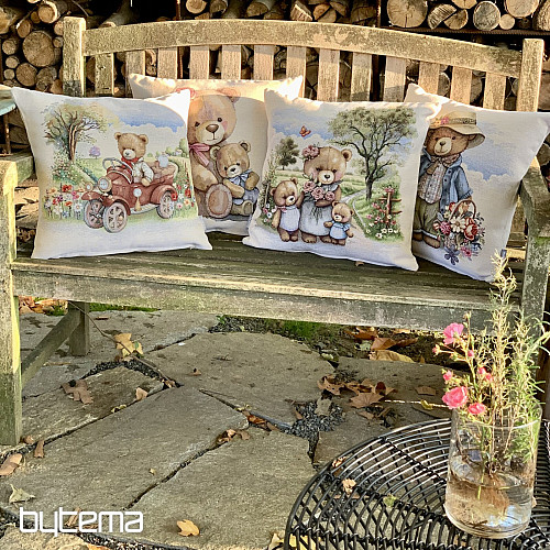 Fodera per cuscino arazzo MISS BEAR