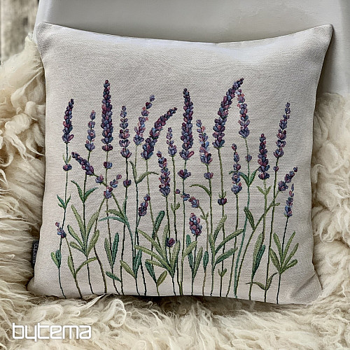 Fodera per cuscino arazzo GAMBI DI LAVANDA