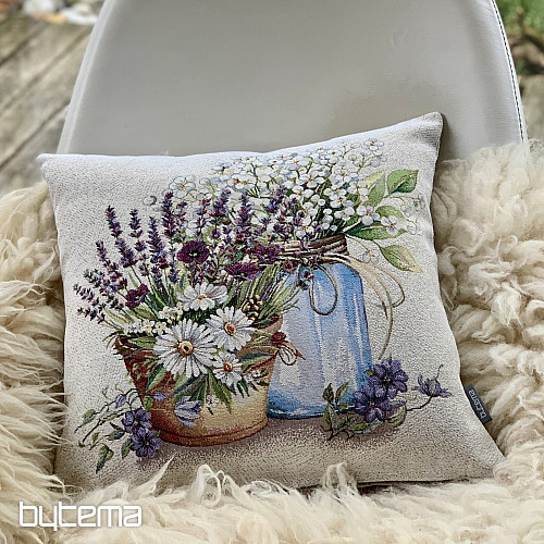 Fodera per cuscino arazzo LA BELLEZZA IN UN VASO DI FIORI