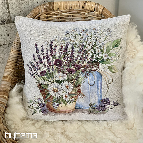 Fodera per cuscino arazzo LA BELLEZZA IN UN VASO DI FIORI