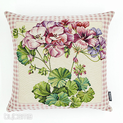 Fodera per cuscino arazzo PELARGONIE