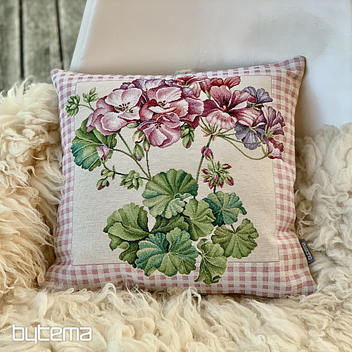 Fodera per cuscino arazzo PELARGONIE