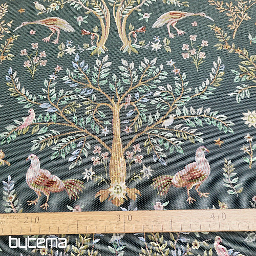 Tessuto da tappezzeria WILLIAM MORRIS verde