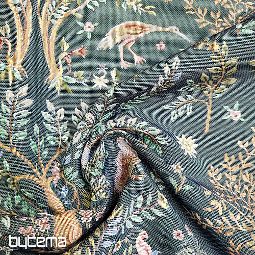 Tessuto da tappezzeria WILLIAM MORRIS verde