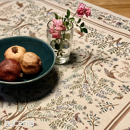 Tovaglia e scialle arazzo WILLIAM MORRIS beige