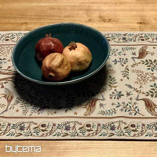 Tovaglia e scialle arazzo WILLIAM MORRIS beige