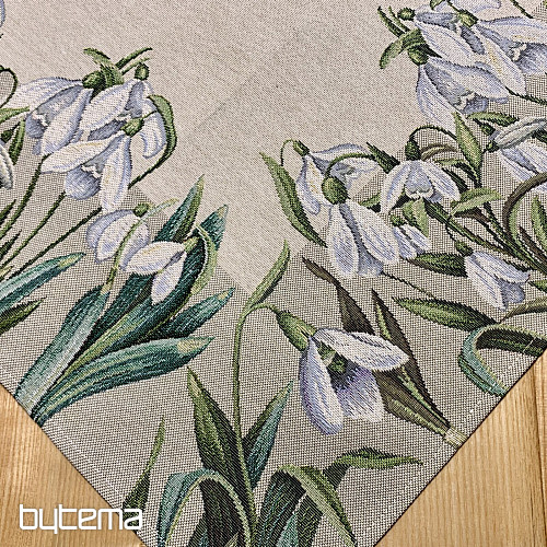 Tovaglia e sciarpa Tapestry PICCOLI FIOCCHI DI NEVE