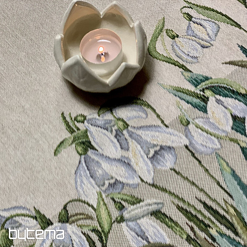 Tovaglia e sciarpa Tapestry PICCOLI FIOCCHI DI NEVE