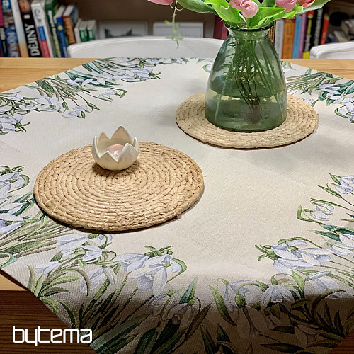 Tovaglia e sciarpa Tapestry PICCOLI FIOCCHI DI NEVE