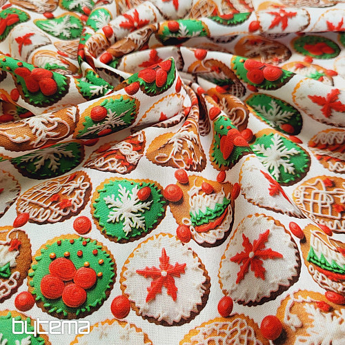 TAZZINE GINGERBALL in tessuto di cotone