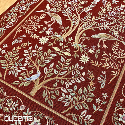 Tovaglia e sciarpa Tapestry WILLIAM MORRIS bordeaux