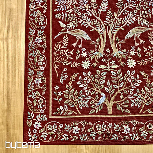Tovaglia e sciarpa Tapestry WILLIAM MORRIS bordeaux