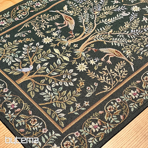 Tovaglia e sciarpa arazzo WILLIAM MORRIS verde
