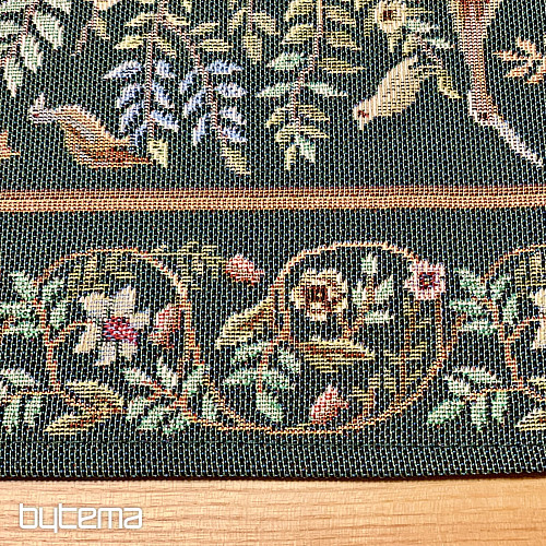 Tovaglia e sciarpa arazzo WILLIAM MORRIS verde