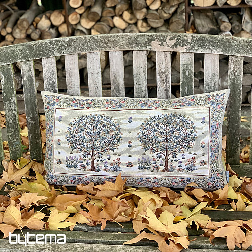 Cuscino con tappezzeria TREE OF HAPPINESS beige