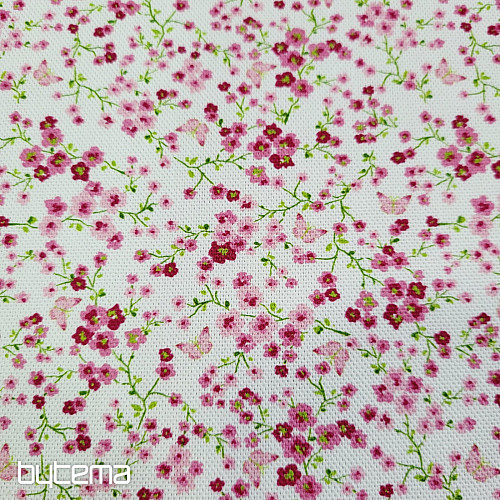 Tessuto decorativo MARIPOSA rosa