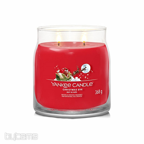 candela YC fragranza CHRISTMAS EVE GLASS MEDIUM 2 stoppini