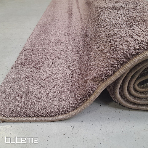 Tappeto in pezzi SHAGGY GALA marrone scuro