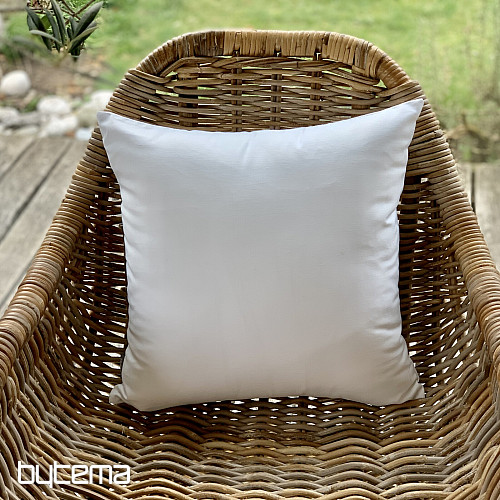 Fodera per cuscino decorativo DAMASK bianco