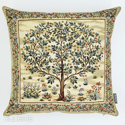 Fodera per cuscino arazzo ALBERO DELLA FELICITÀ beige