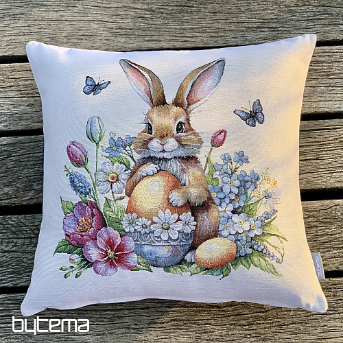 Arazzo di Pasqua che copre CACCIA E UOVA GIALLE