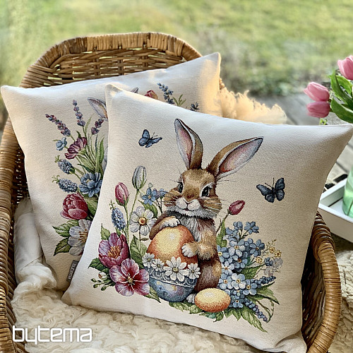 Arazzo di Pasqua che copre CACCIA E UOVA GIALLE