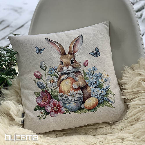 Arazzo di Pasqua che copre CACCIA E UOVA GIALLE