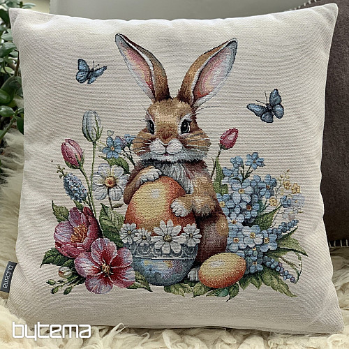 Arazzo di Pasqua che copre CACCIA E UOVA GIALLE