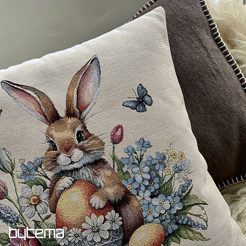 Arazzo di Pasqua che copre CACCIA E UOVA GIALLE