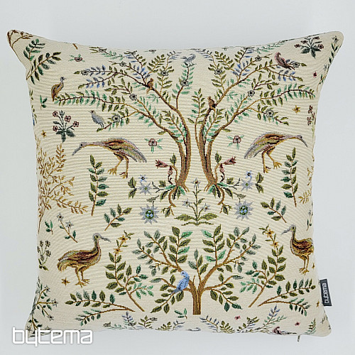 Fodera per cuscino arazzo WILLIAM MORRIS beige - superficie intera