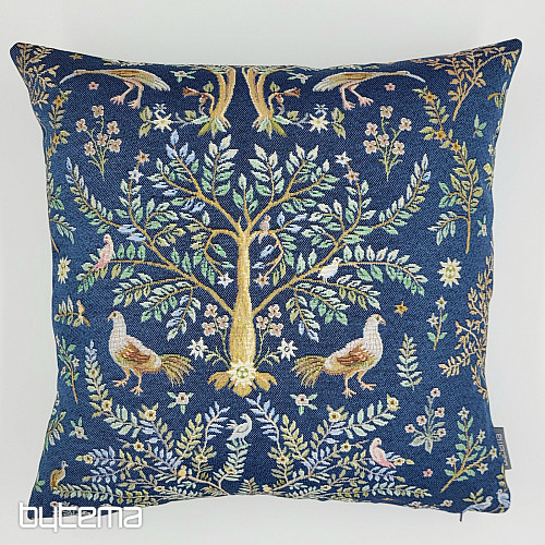 Fodera per cuscino arazzo WILLIAM MORRIS blu - dappertutto