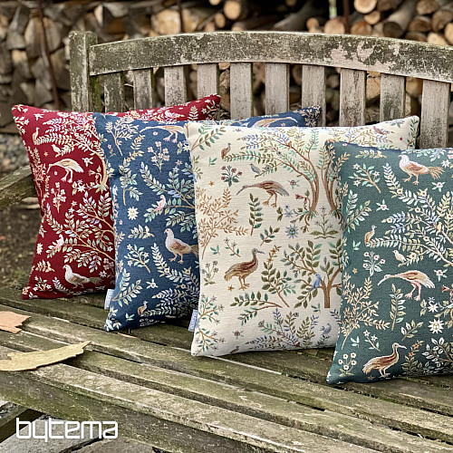 Fodera per cuscino arazzo WILLIAM MORRIS blu - dappertutto