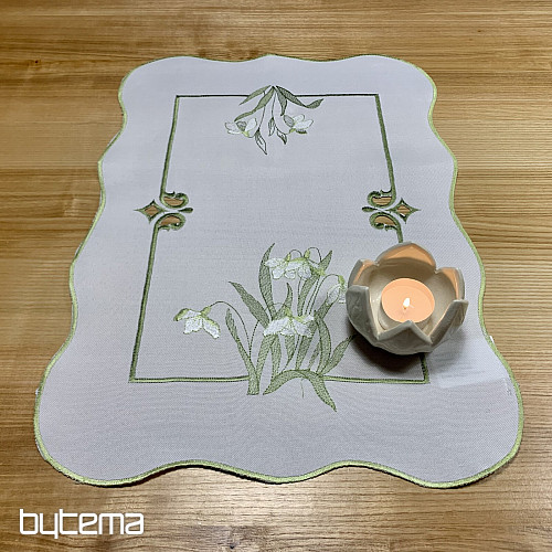 Tovaglietta americana ricamata BIANCA NEVE