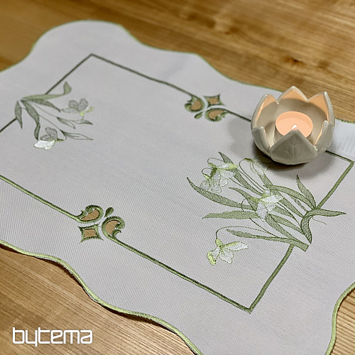 Tovaglietta americana ricamata BIANCA NEVE