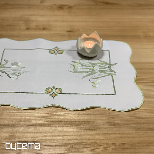 Tovaglietta americana ricamata BIANCA NEVE