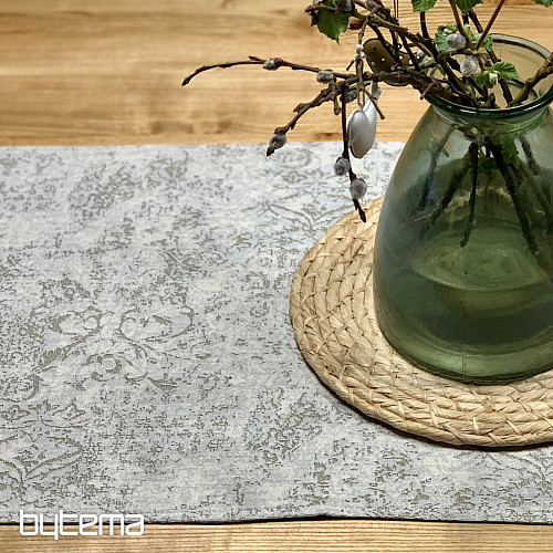 Tovaglia e sciarpa arazzo MARMO BEIGE