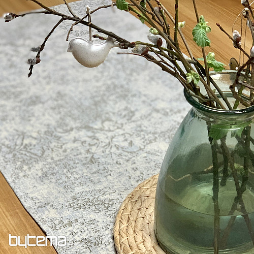 Tovaglia e sciarpa arazzo MARMO BEIGE
