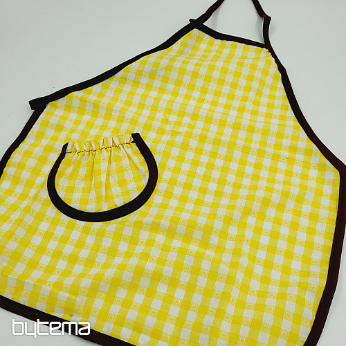 GREMBIULE PER BAMBINI GIALLO