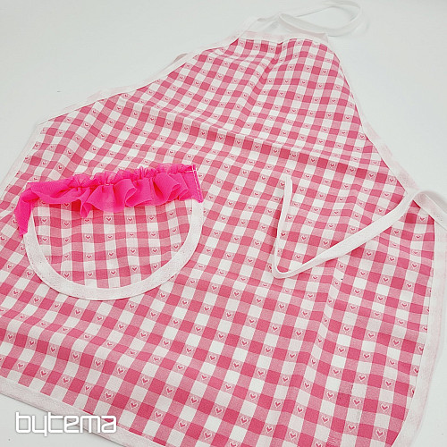 GREMBIULE PER BAMBINI ROSA