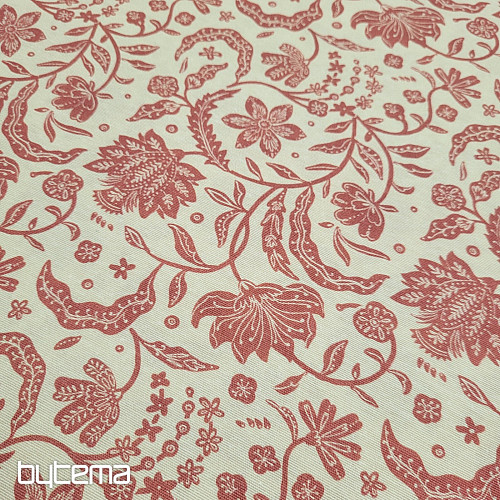Tessuto decorativo TIRIAN ROSSO