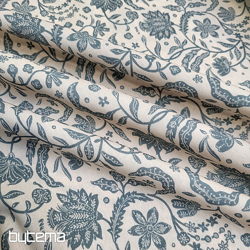 Tessuto decorativo TIRIAN BLU