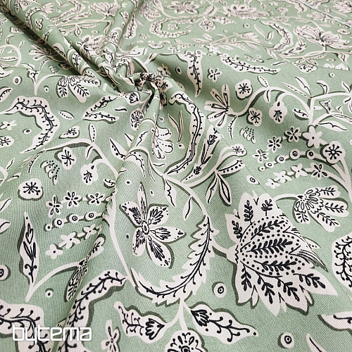 Tessuto decorativo MIRAZ GREEN