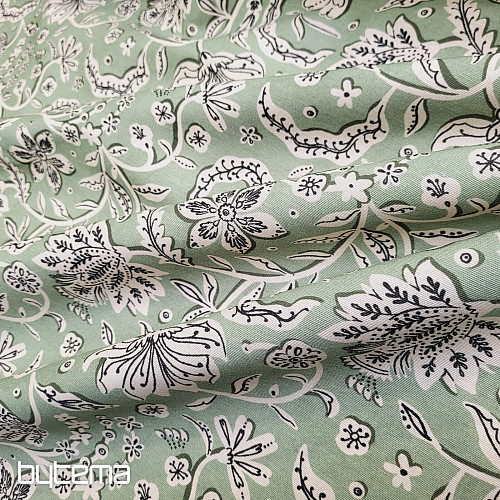 Tessuto decorativo MIRAZ GREEN
