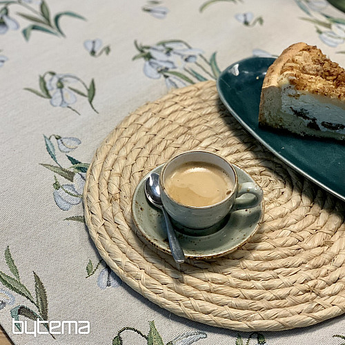 Tovaglia e sciarpa arazzo BUCANEVE