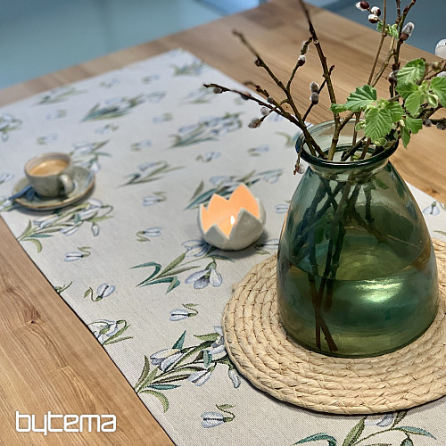 Tovaglia e sciarpa arazzo BUCANEVE