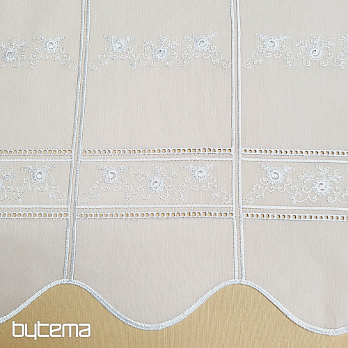 Tenda in vetro colorato RICAMO DELICATO