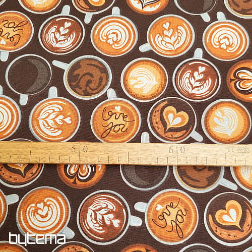 Tessuto decorativo CAFFÈ