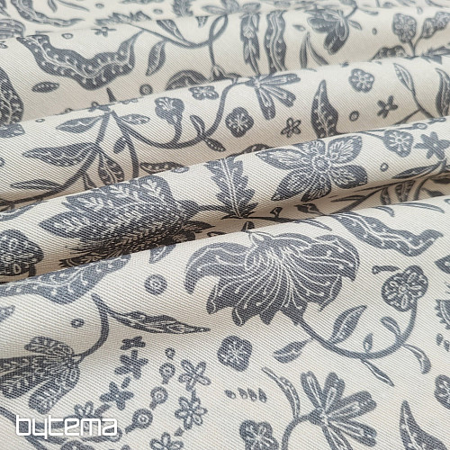 Tessuto decorativo TIRIAN GREY