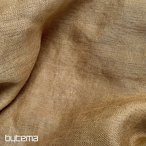 Tessuto di lino TEINTURE CINNAMON
